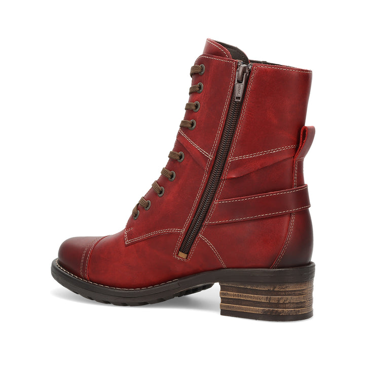 taos crave women's | red vintage leather