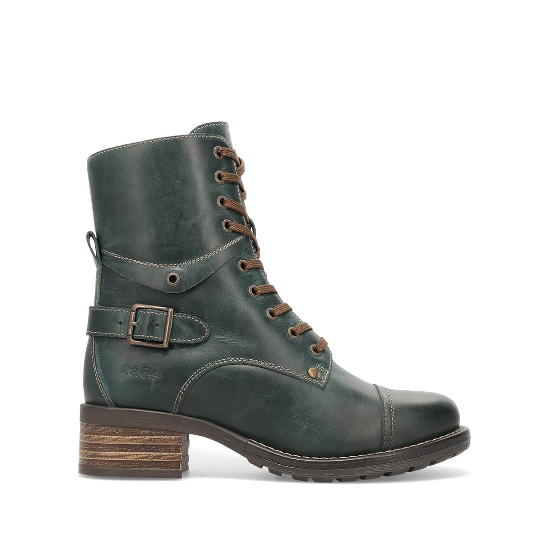 taos crave women's | teal green vintage leather