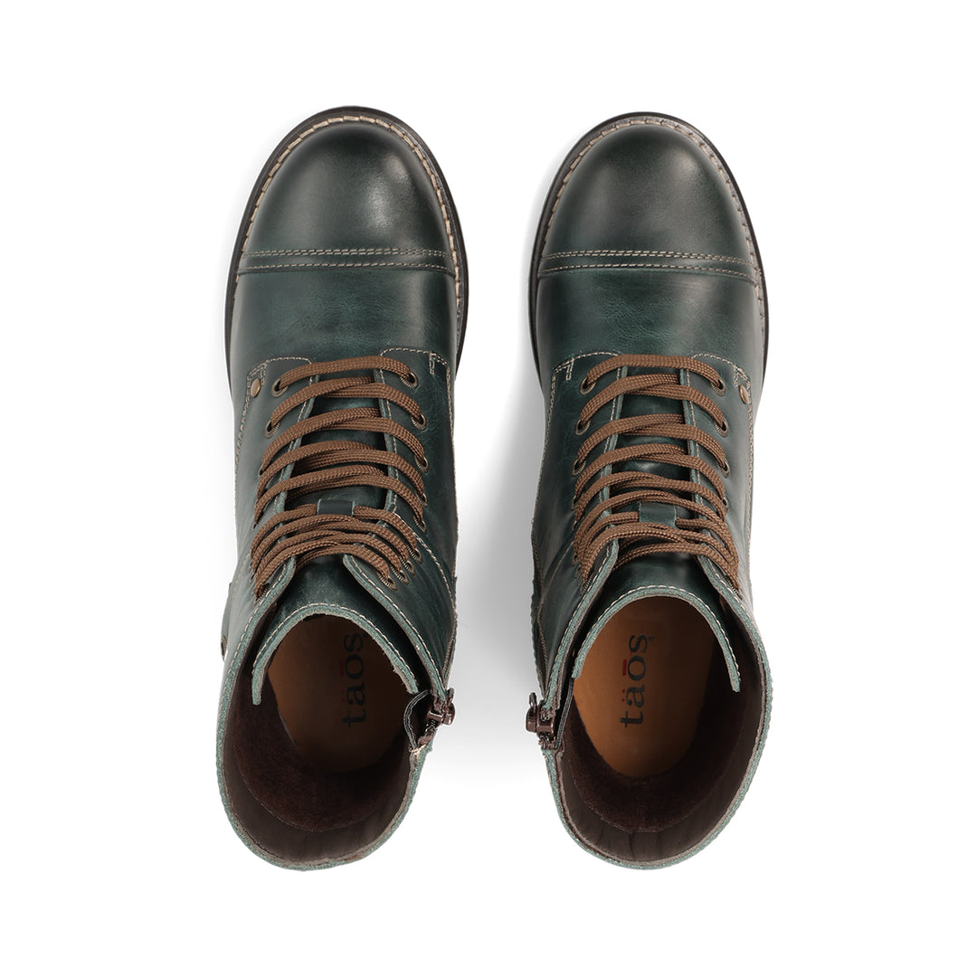 taos crave women's | teal green vintage leather