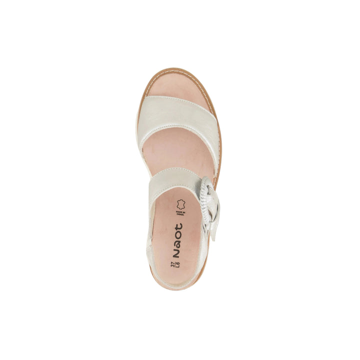 naot crepe women's | silver soft lea
