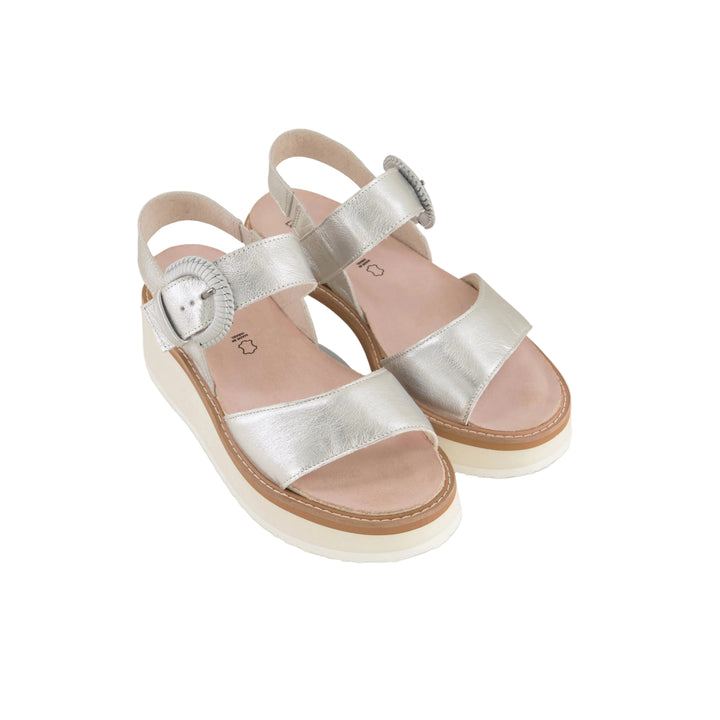 naot crepe women's | silver soft lea