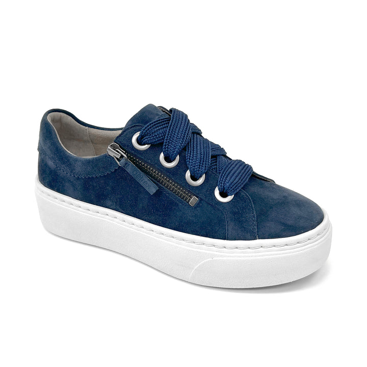 aetrex aubrey arch support platform women's | navy