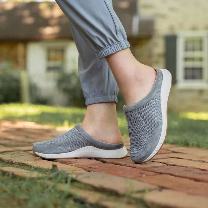dansko claudia women's | grey mesh