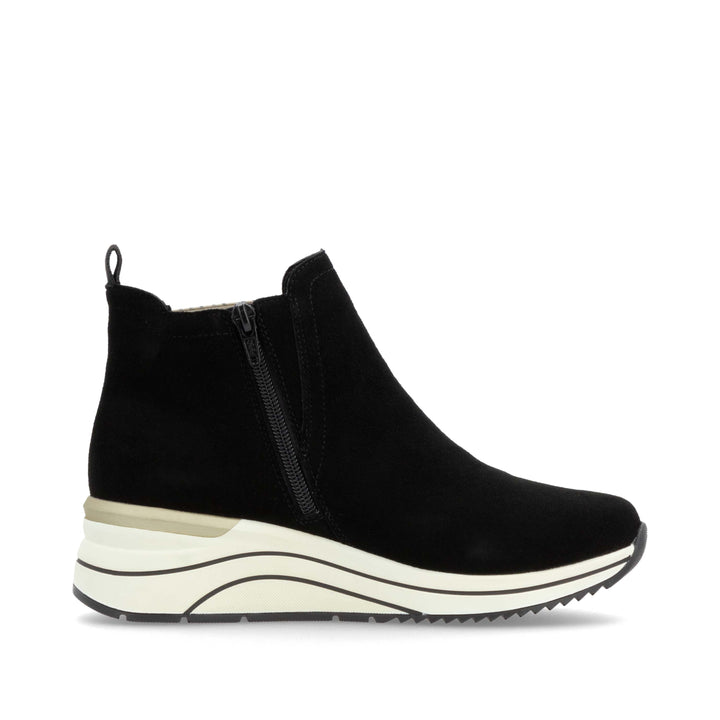 rieker eleni women's | schwarz/beige/schwarz/schwarz