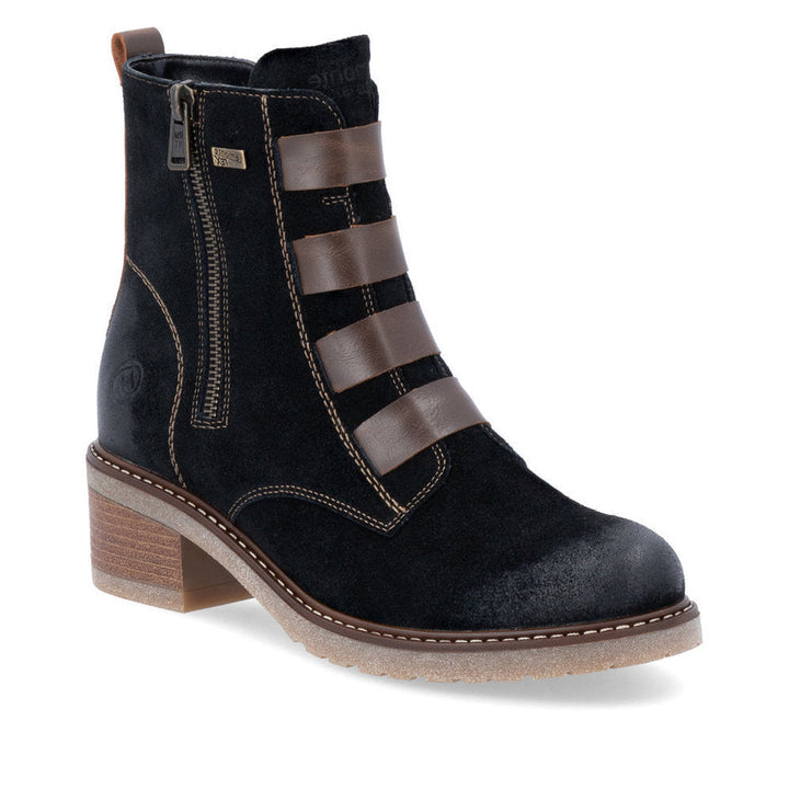 rieker aida women's | schwarz/kastanie