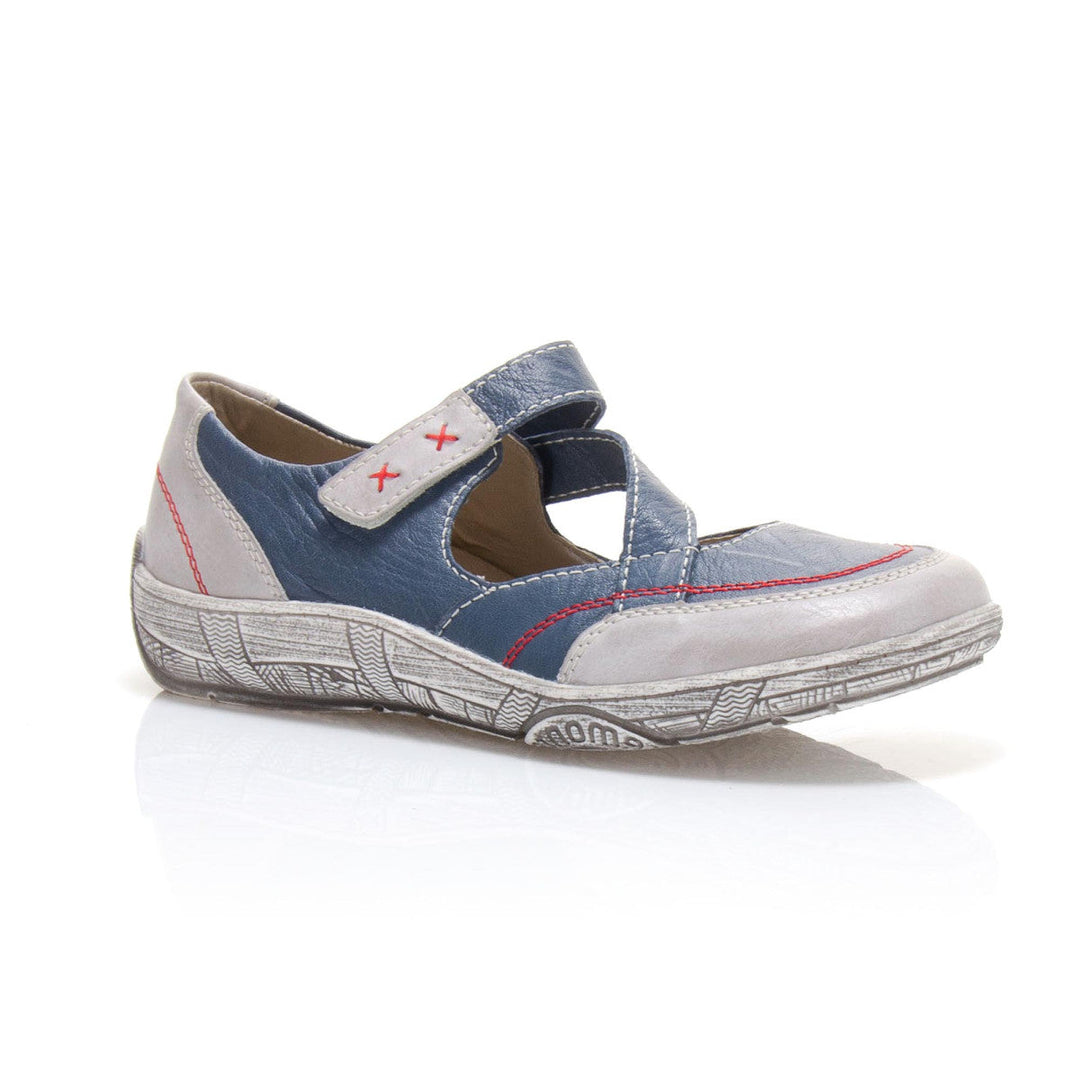 rieker d381714 women's | blue combi