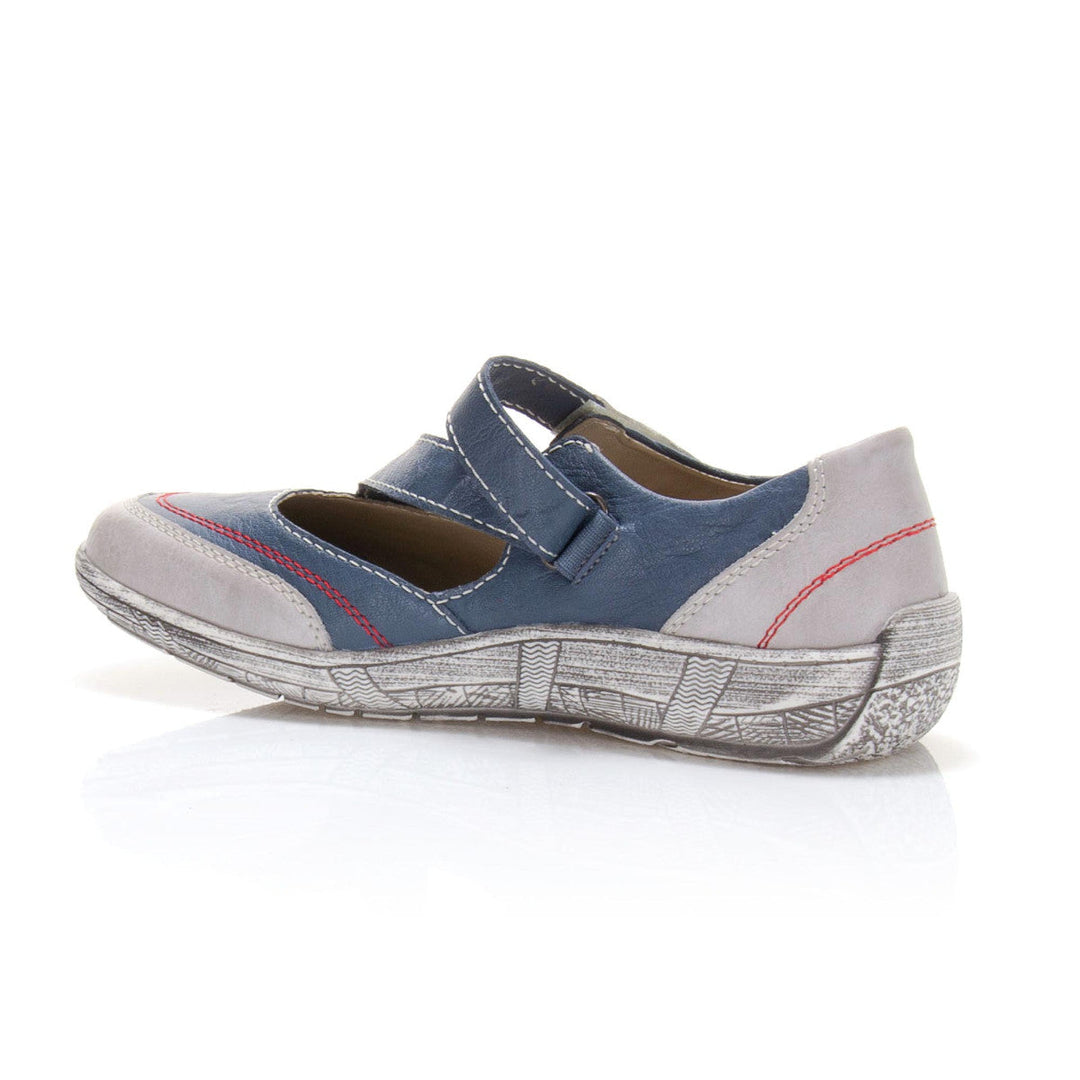 rieker d381714 women's | blue combi