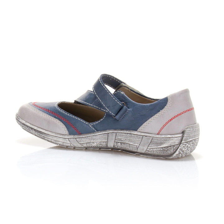 rieker d381714 women's | blue combi