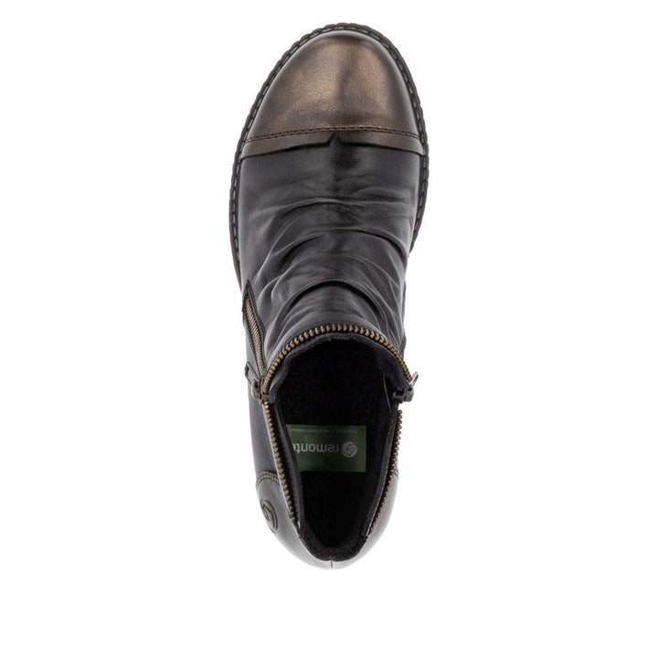 rieker chandra women's | antik/schwarz/schwarz