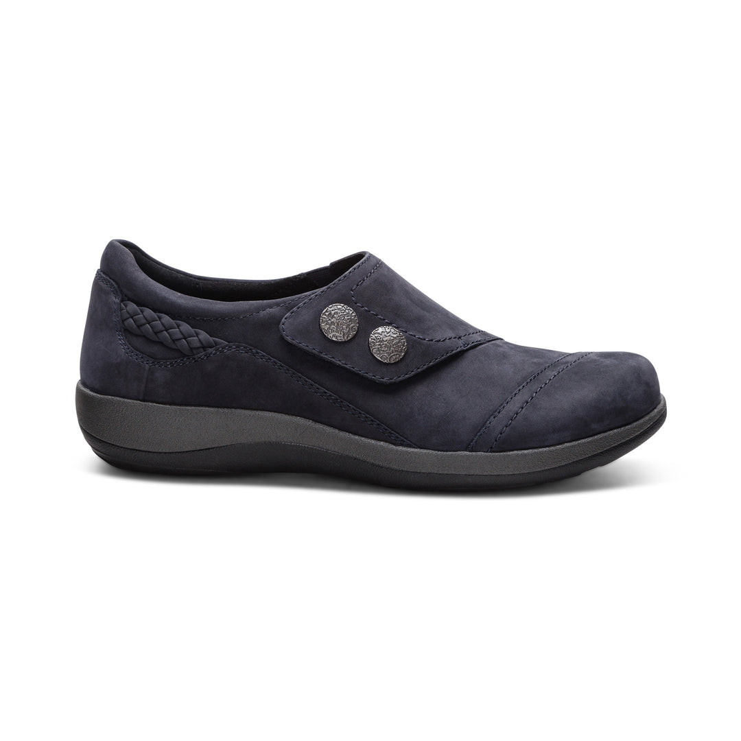 aetrex karina monk strap women's | navy