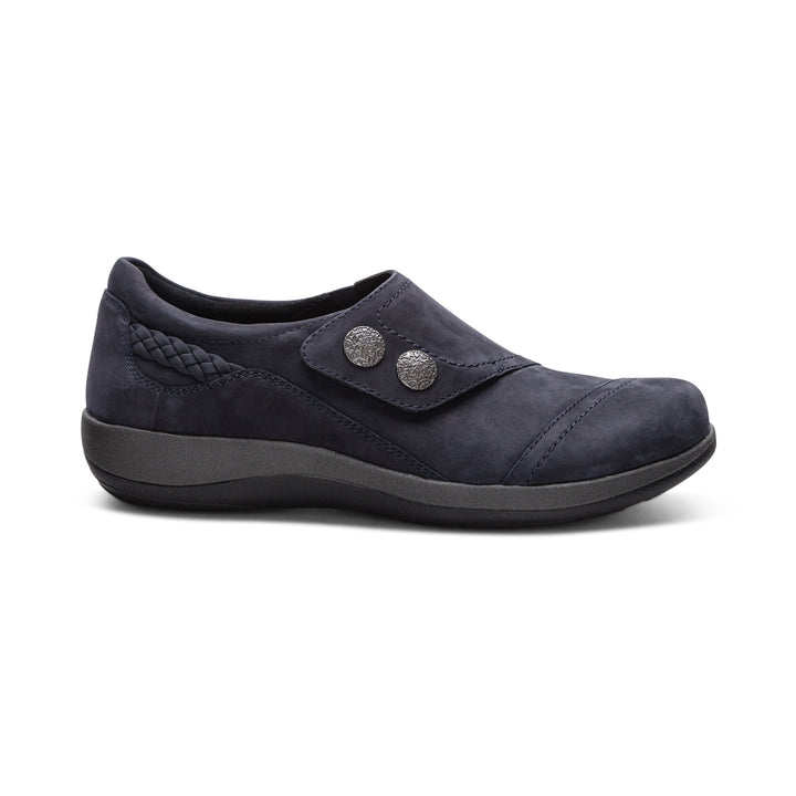 aetrex karina monk strap women's | navy