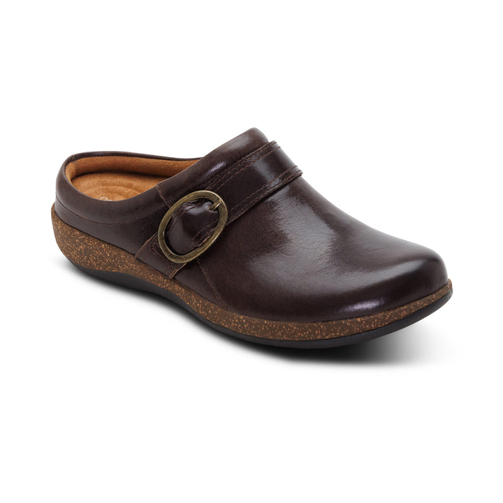 aetrex daphe women's | dark brown