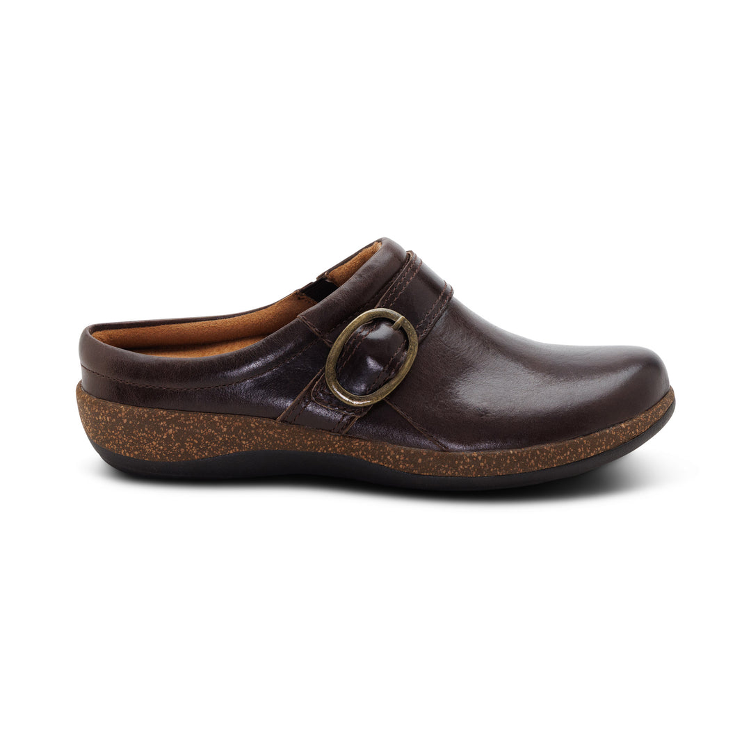 aetrex daphe women's | dark brown