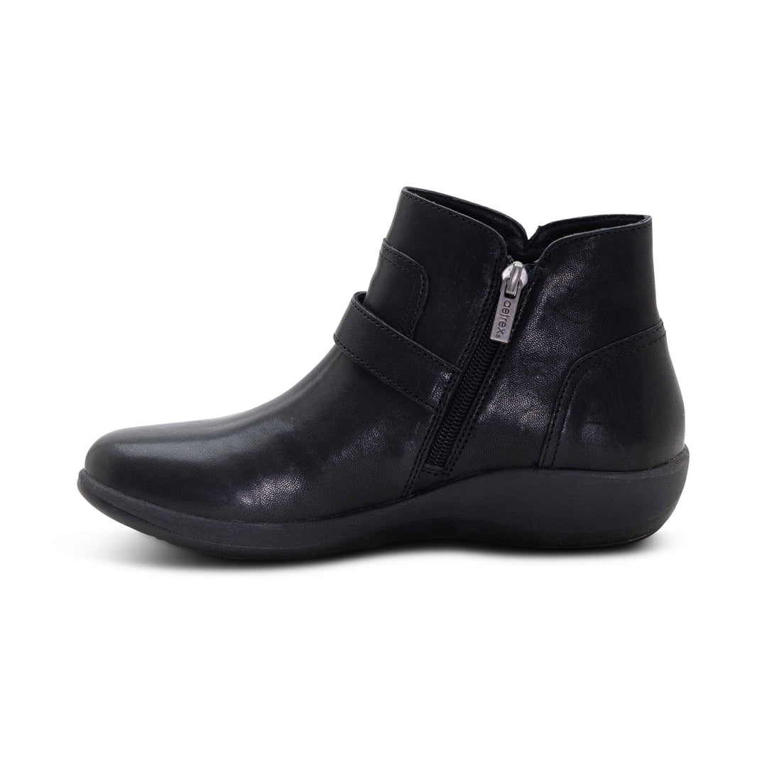 aetrex leah women's | black