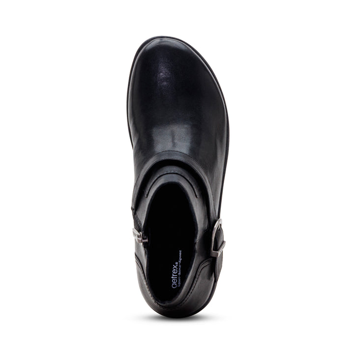 aetrex leah women's | black