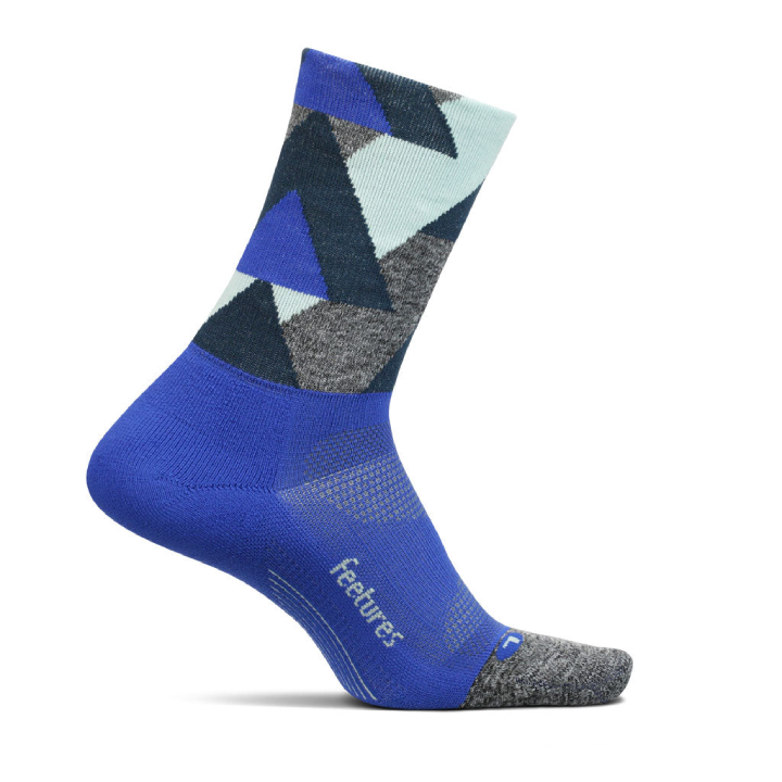feetures elite light cushion mini crew | peak ocean
