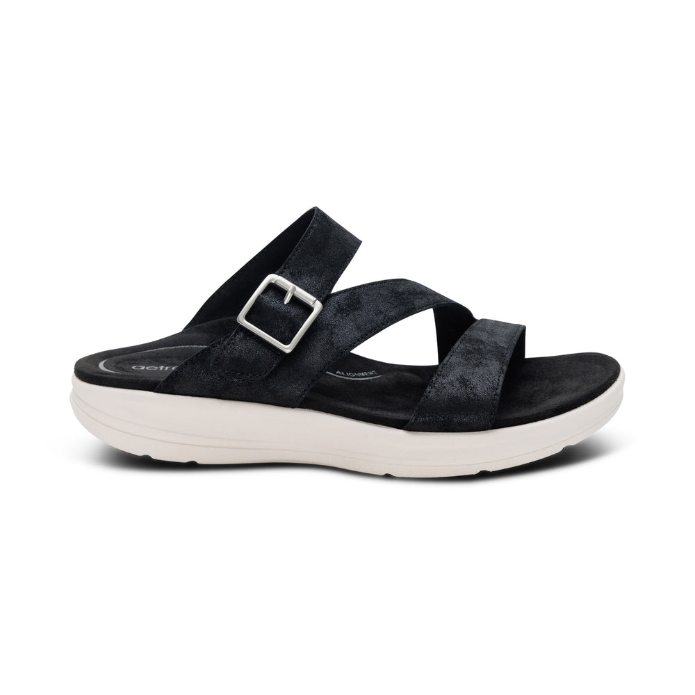 aetrex jenny adjustable slide women's | 