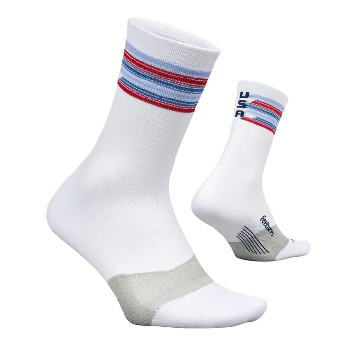 feetures elite light cushion mini crew | spangled