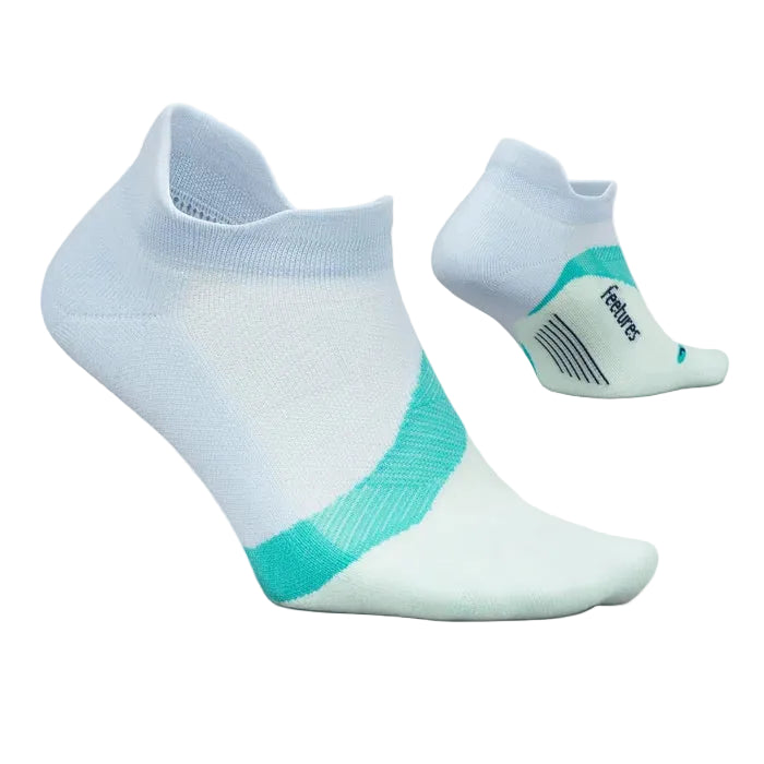 feetures elite light cushion tab sock | glacier mist
