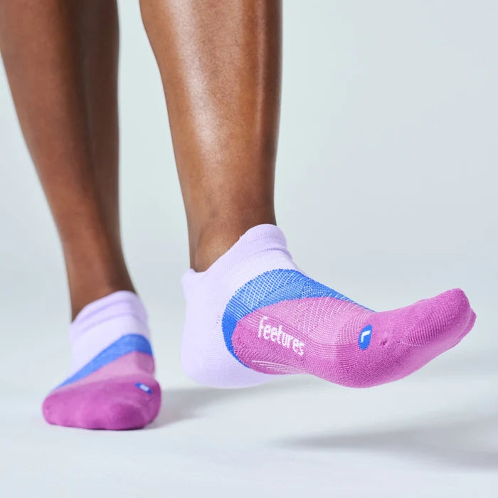 feetures elite light cushion tab sock | wild bloom