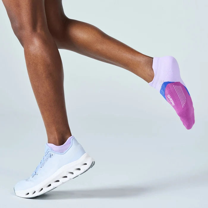 feetures elite light cushion tab sock | wild bloom