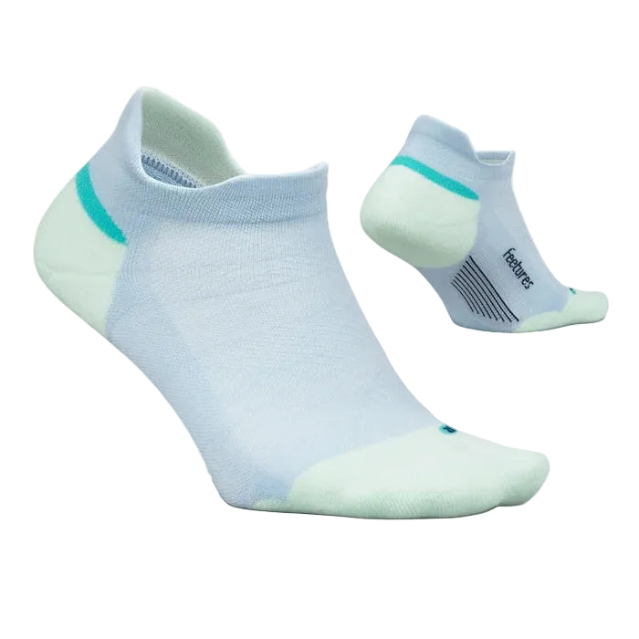 feetures elite max cushion tab sock | glacier mist