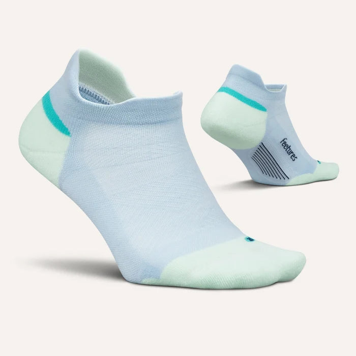 feetures elite max cushion tab sock | glacier mist