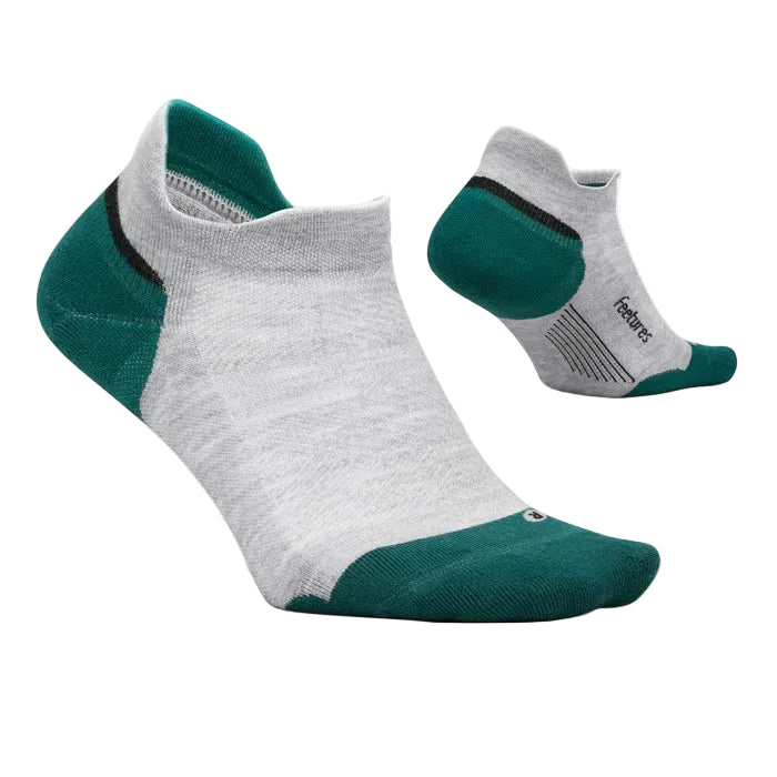 feetures elite max cushion tab sock | stone ivy