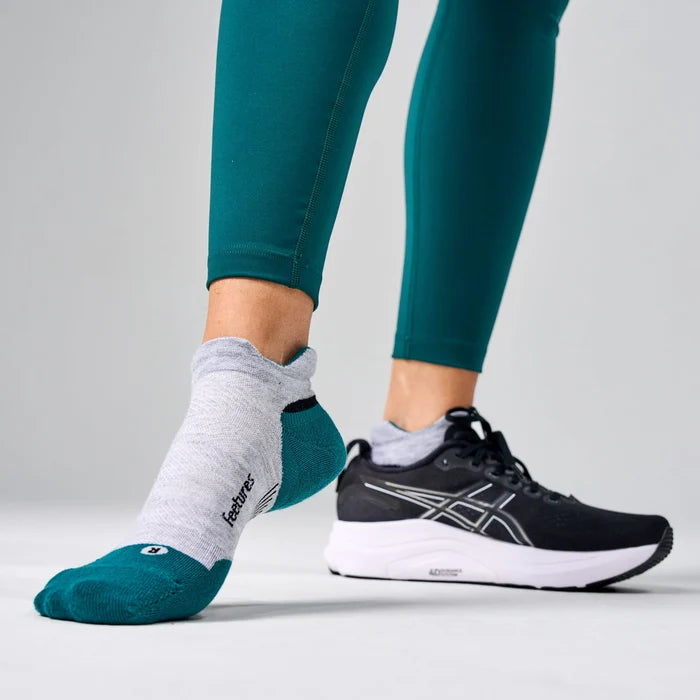 feetures elite max cushion tab sock | stone ivy