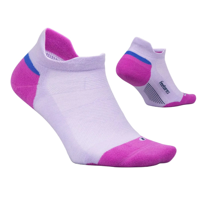 feetures elite max cushion tab sock | wild bloom