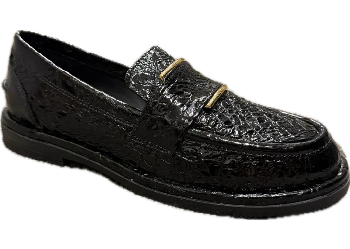 ava melani sarah women's | black croco