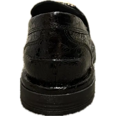 ava melani sarah women's | black croco
