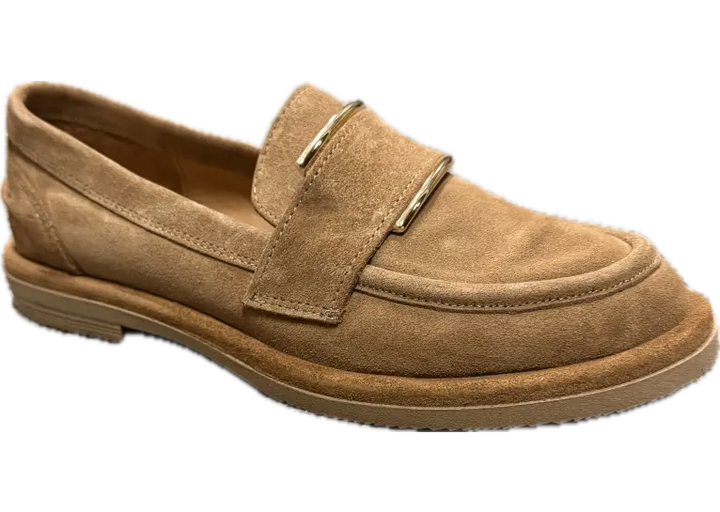 ava melani sarah women's | tan suede