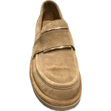 ava melani sarah women's | tan suede
