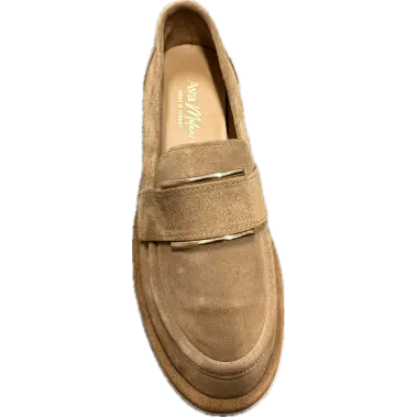 ava melani sarah women's | tan suede