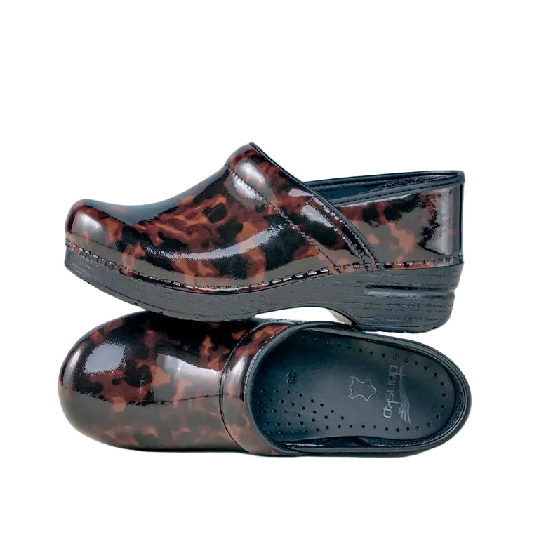 dansko professional women's | tortoise patent