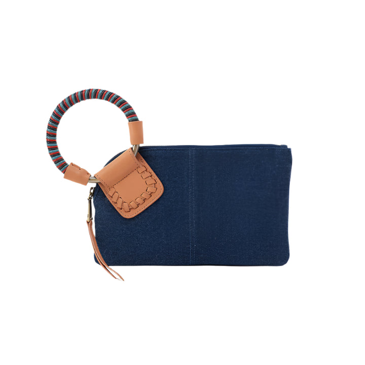 hobo sable wristlet women's | dark denim