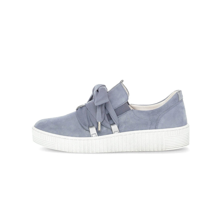gabor sneaker bow women's | light blue