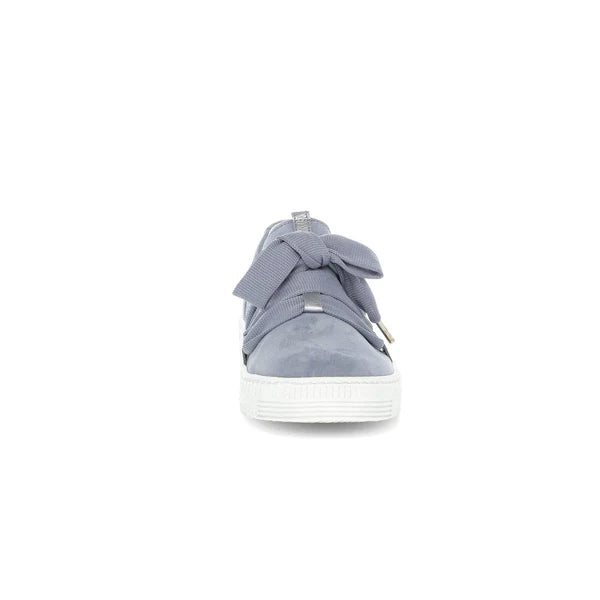 gabor sneaker bow women's | light blue