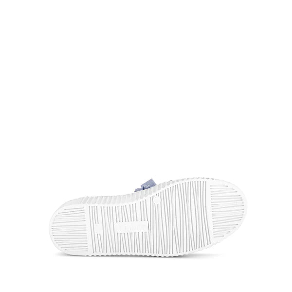 gabor sneaker bow women's | light blue