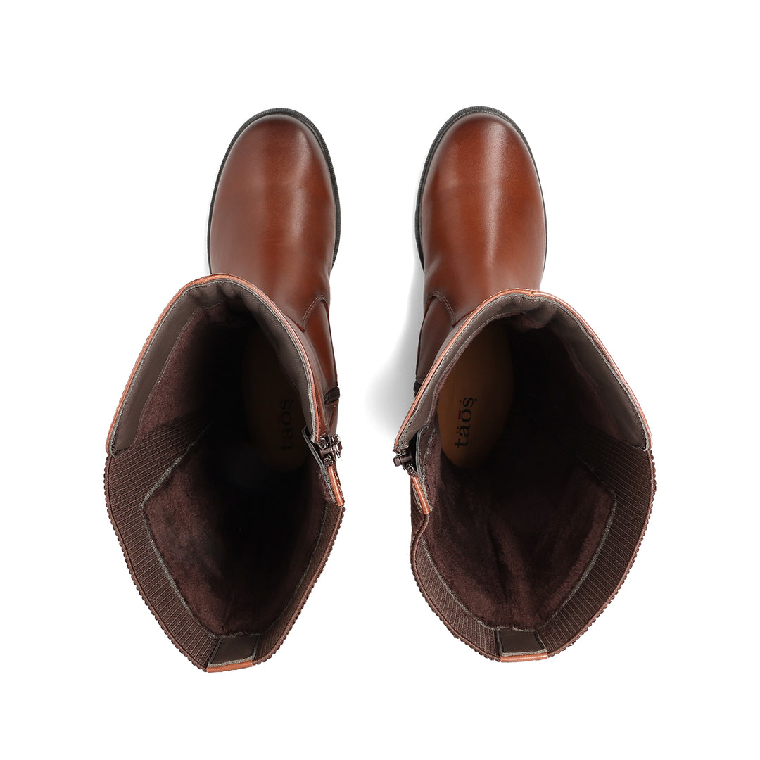 taos galloway women's | cognac