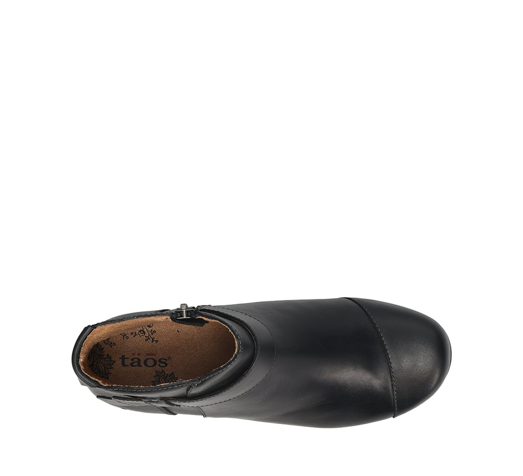 taos gazette women's | black