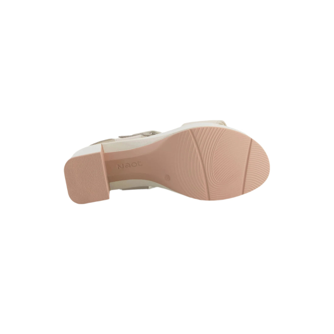 naot glamour women's | ivory soft lea