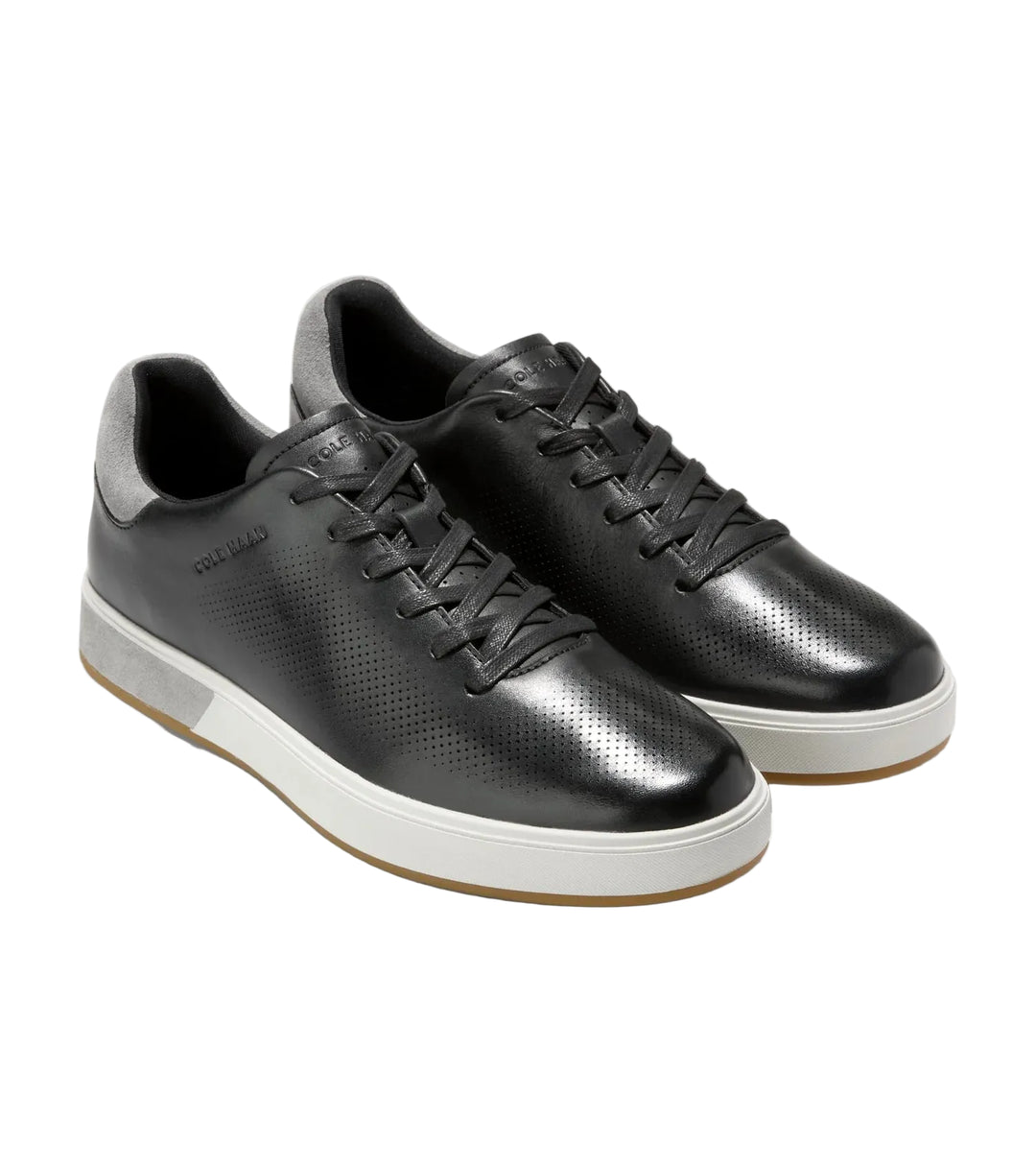 cole haan gandpro angleace men's | black sea stone glacier gray