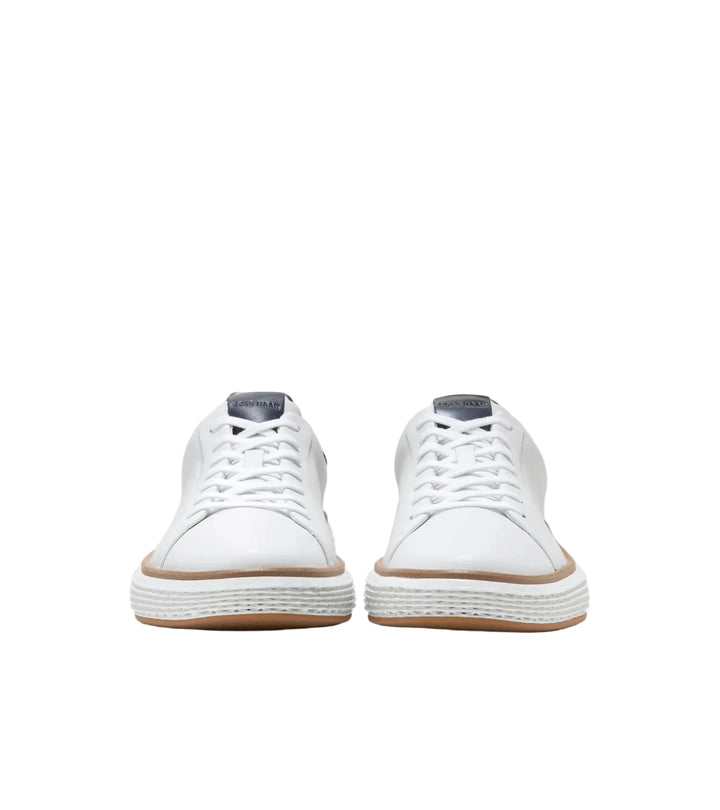 cole haan grandpro court skyweave men's | optic white midnight moon