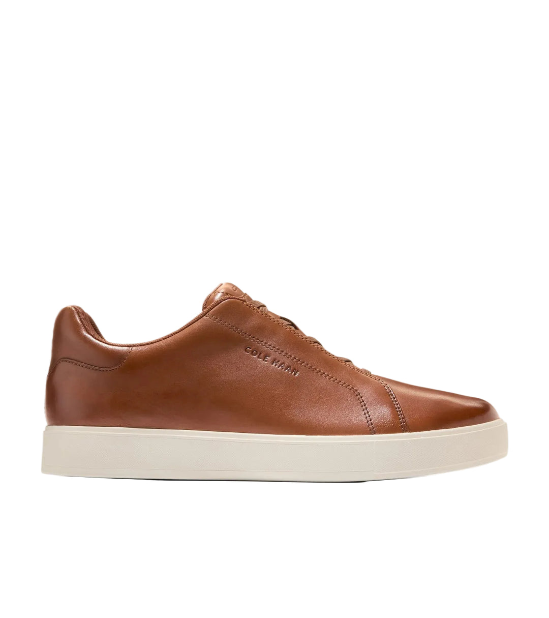 cole haan gandpro luxe slip-on men's | british tan ivory