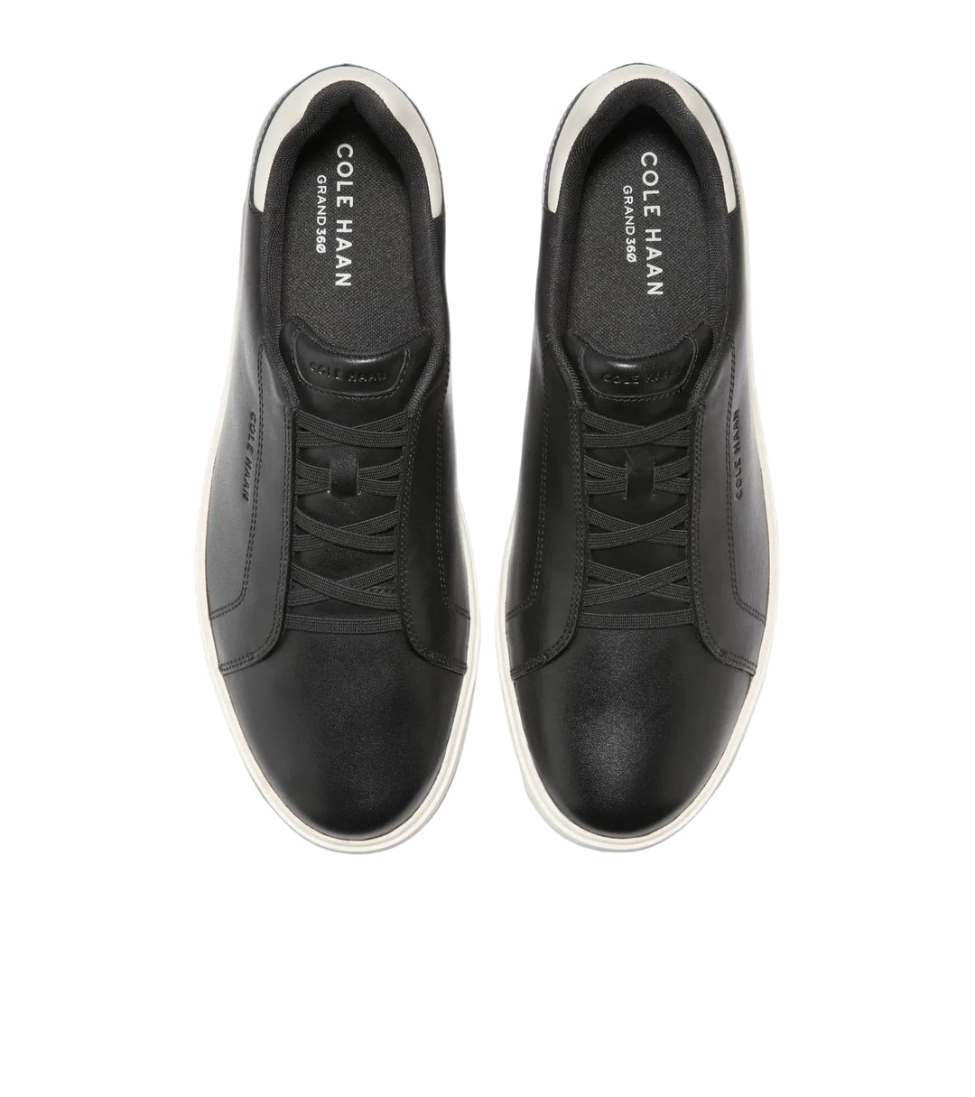 cole haan grandpro luxe slip-on men's | black ivory