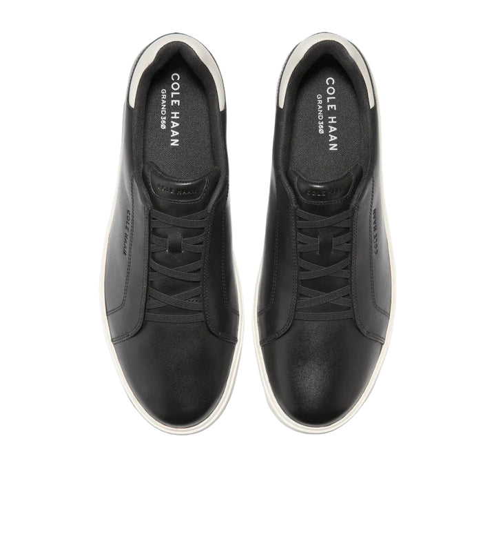 cole haan grandpro luxe slip-on men's | black ivory