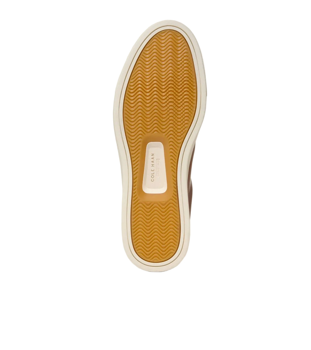 cole haan gandpro luxe slip-on men's | british tan ivory
