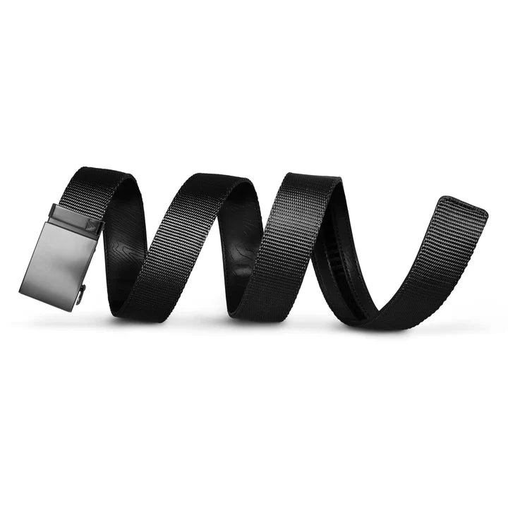 mission belt blackout men's | black
